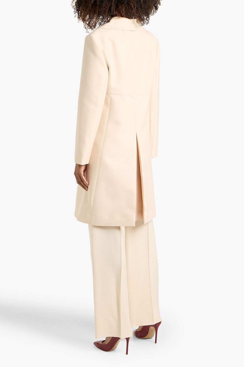 Zimmermann Wool-blend Coat In Pink