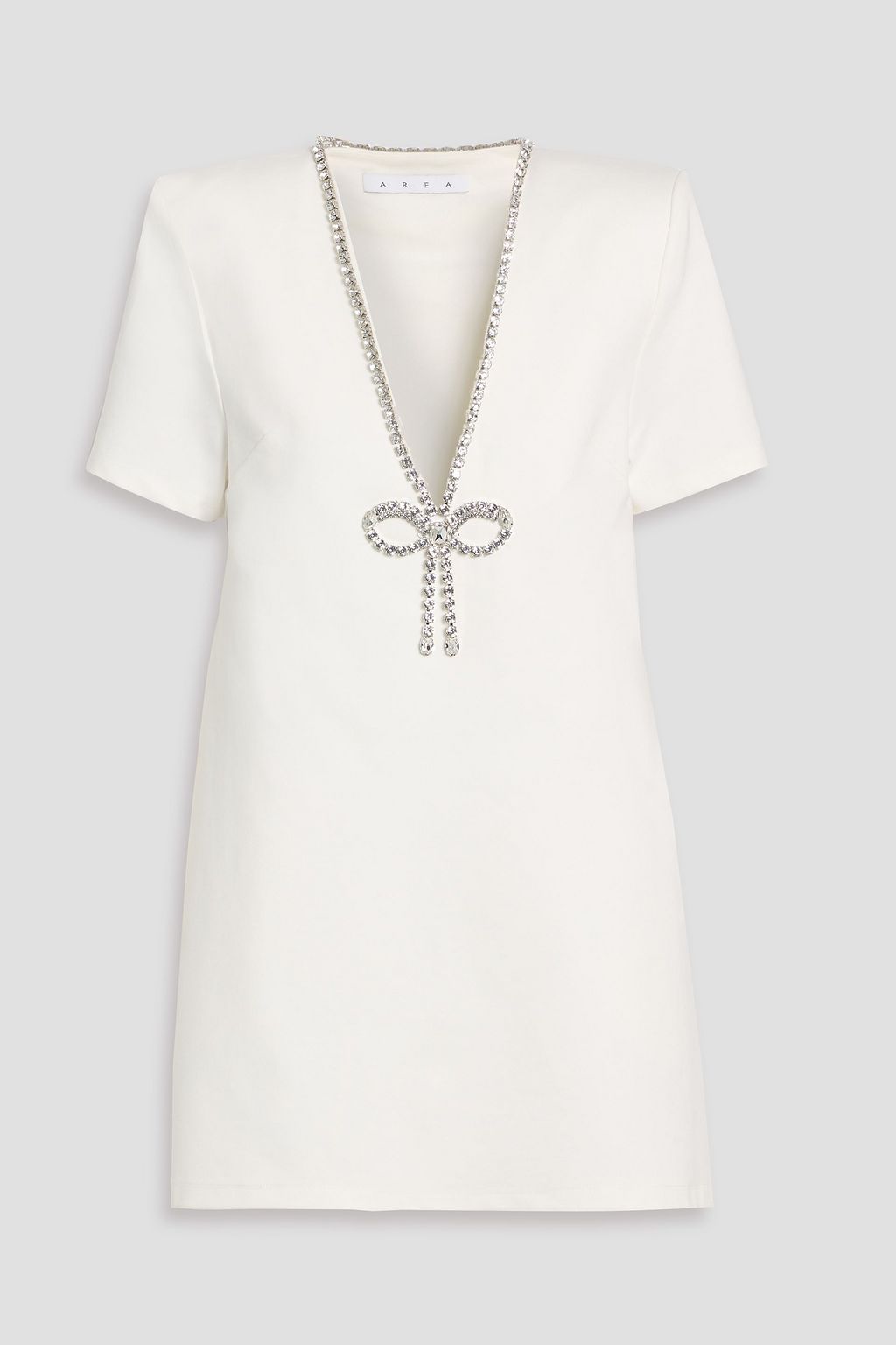lace high low dress white SAU LEE Reese Lace Dress, White / 2 main image 1