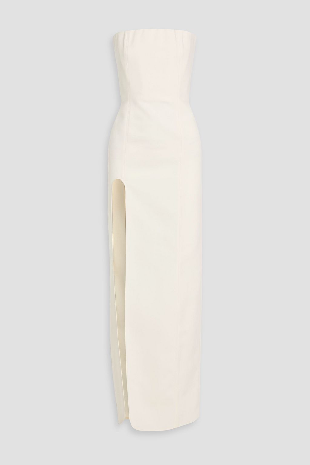 STELLA MCCARTNEY Strapless wool-crepe maxi dress | THE OUTNET STELLA MCCARTNEY Strapless wool-crepe maxi dress | THE OUTNET