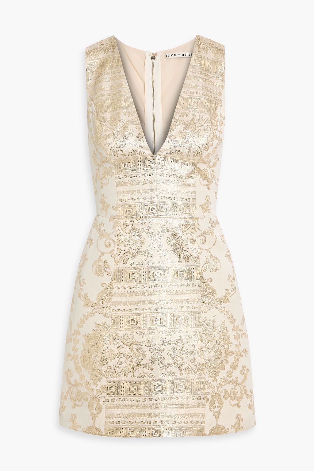 alice and olivia white and gold dress Alice + Olivia | Dresses | Alice Olivia White And Gold Maxi Dress