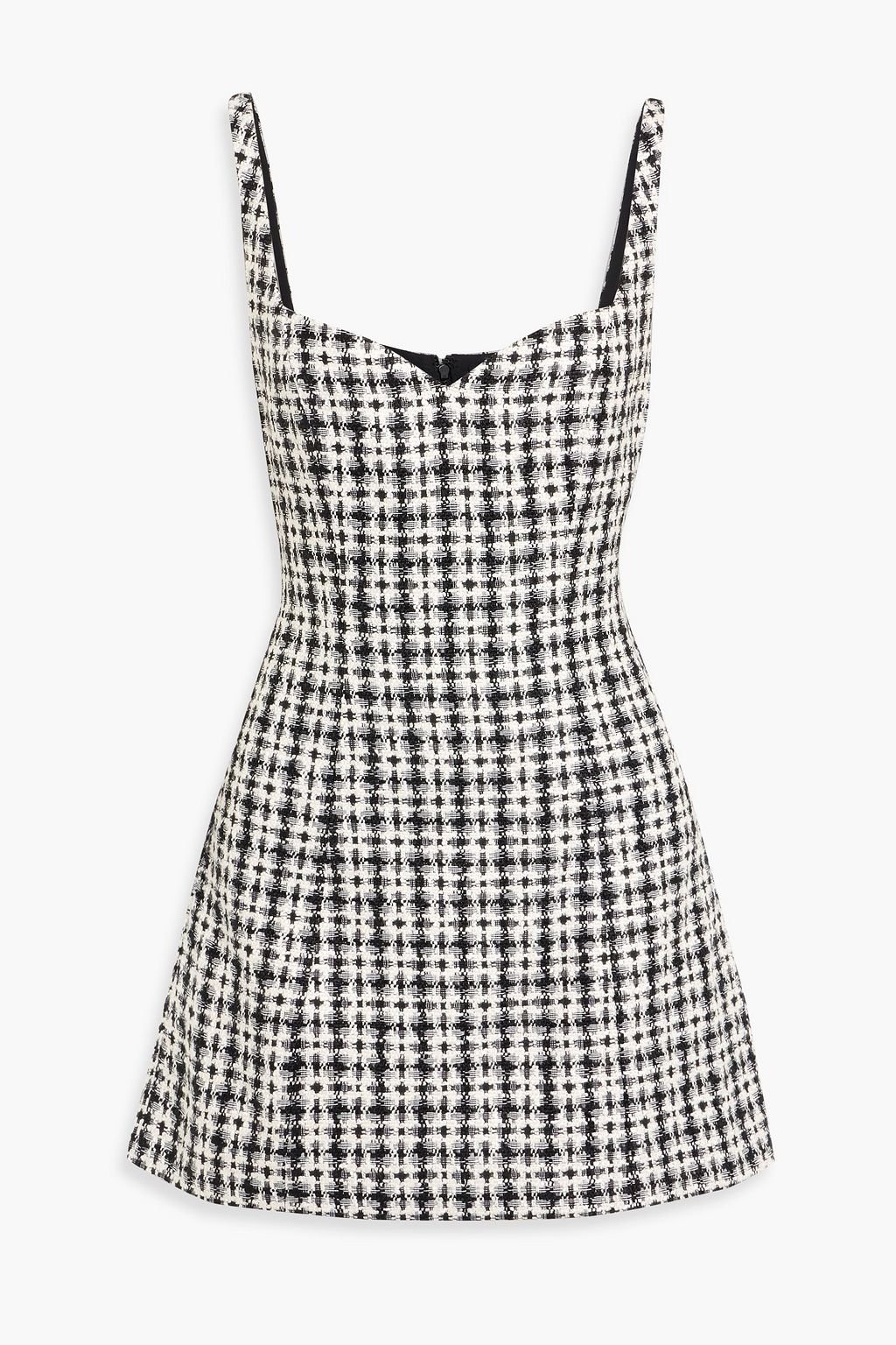 Alice + Olivia Eve Tweed Mini Dress, Size 10