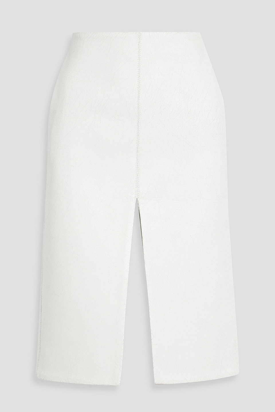 stella mccartney - crinkled skirt - white - it 36