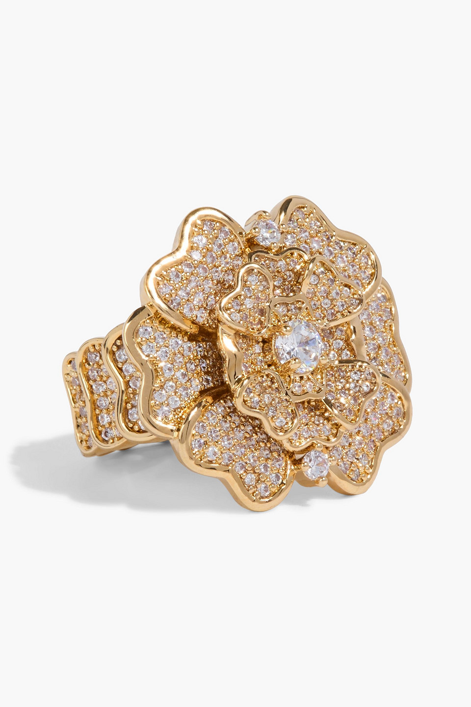 Zimmermann Gold-tone Crystal Ring