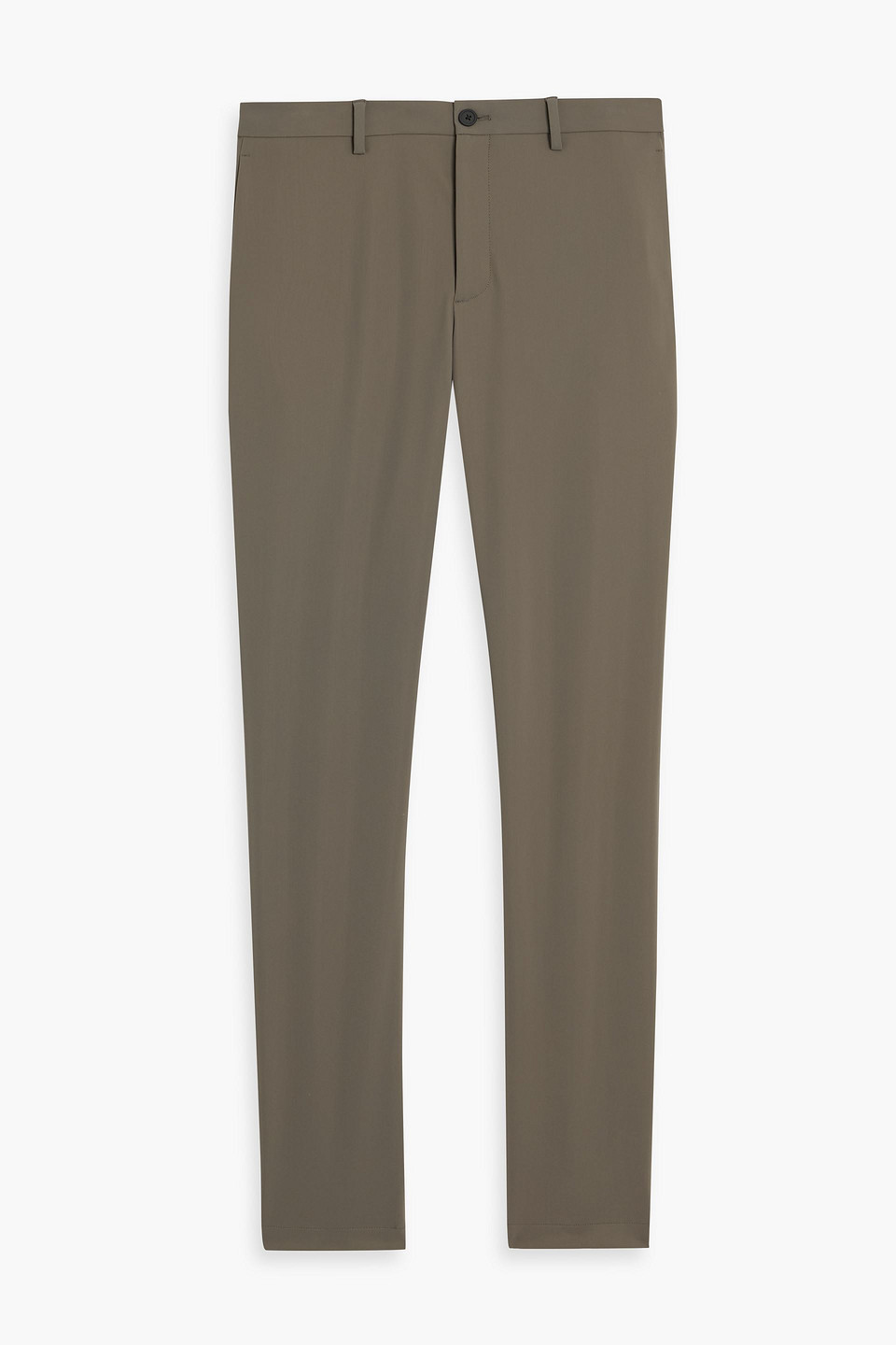 theory - zaine slim-fit ponte pants - green - 31