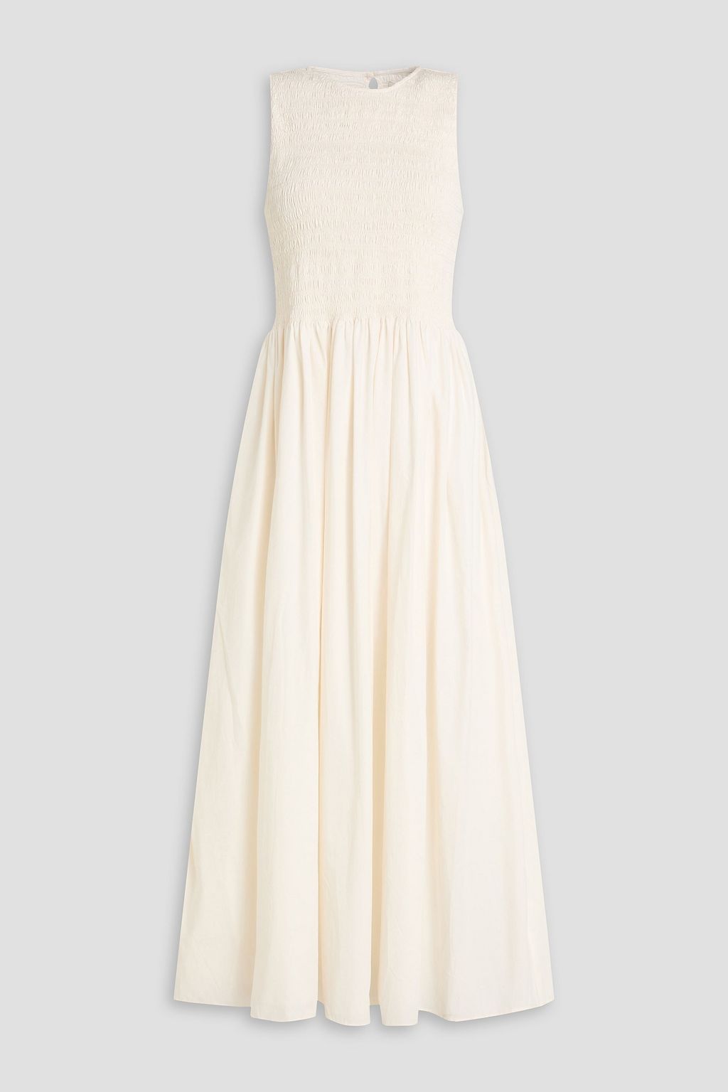 cream poplin dress Poplin Dress- Cream