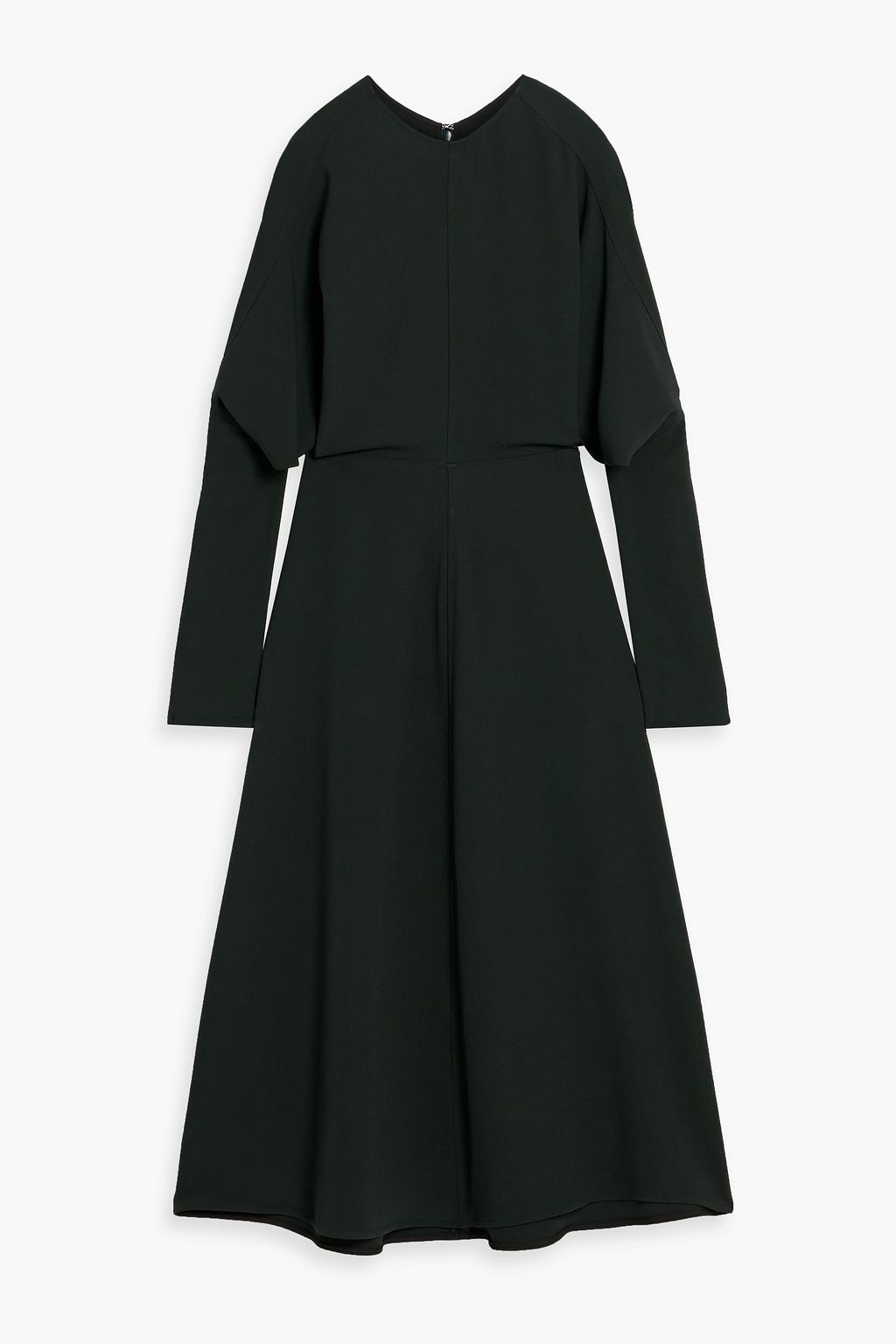 victoria beckham cady midi dress Cady midi dress - dark green
