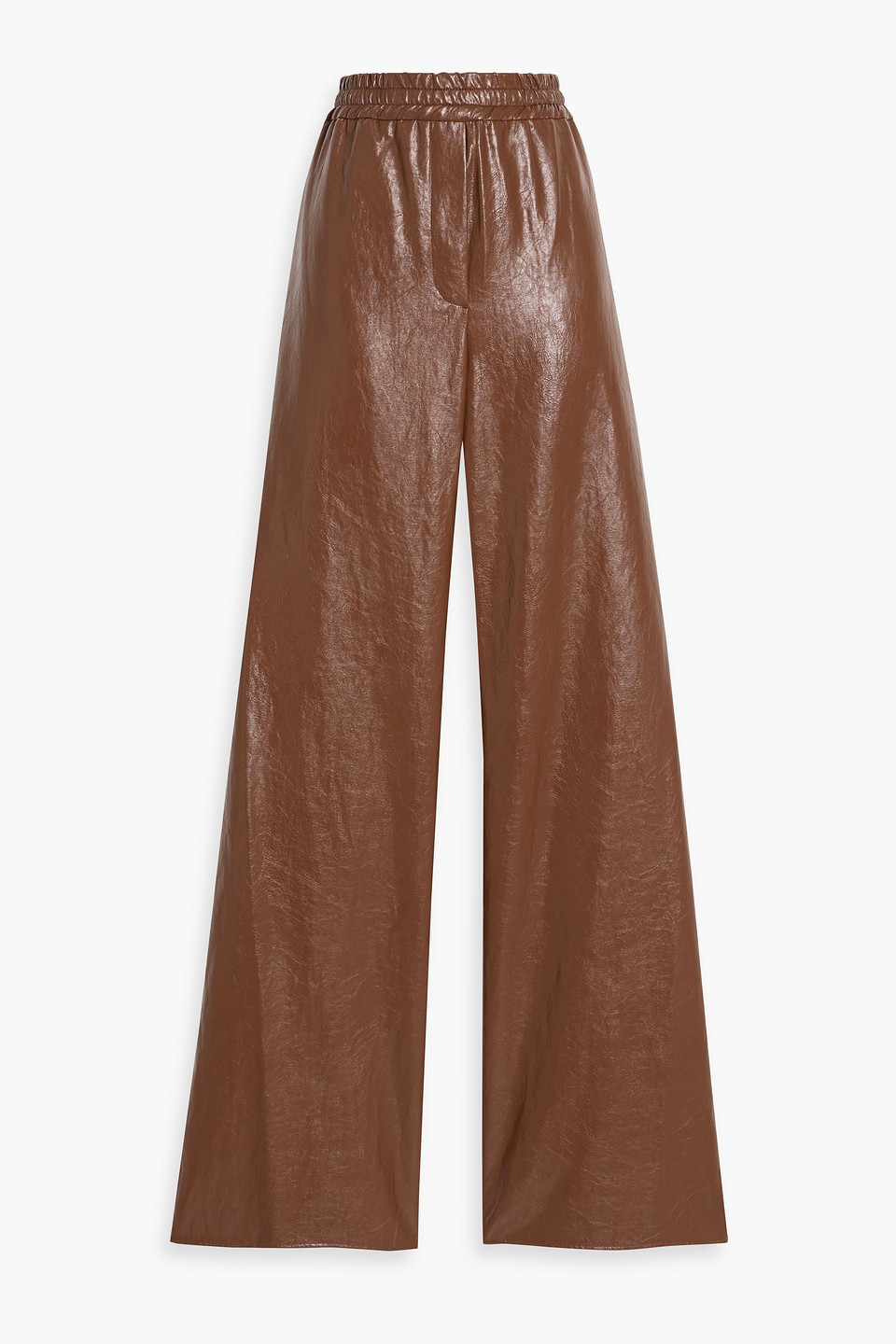 weekend max mara - plutonne wide-leg pants - brown - it 46