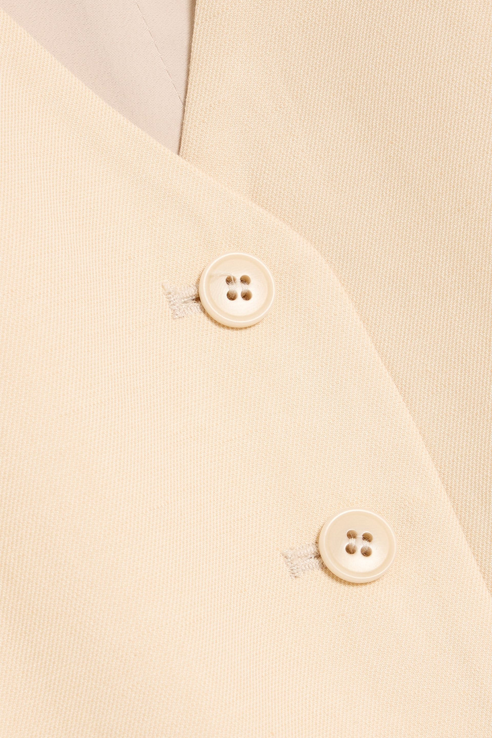 Weekend Max Mara Pace Twill Vest In Neutral