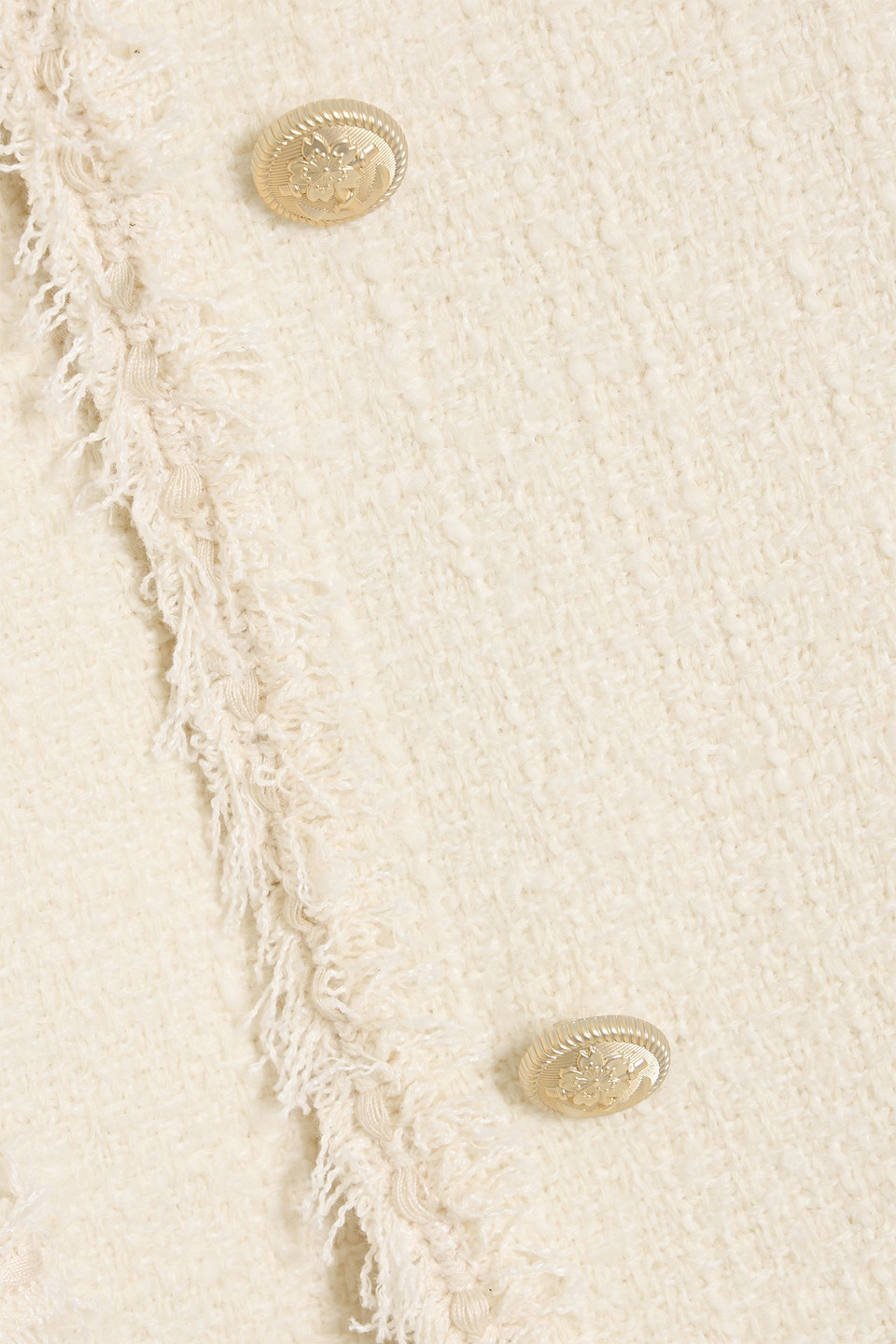Weekend Max Mara Wool-blend Tweed Jacket In Neutral