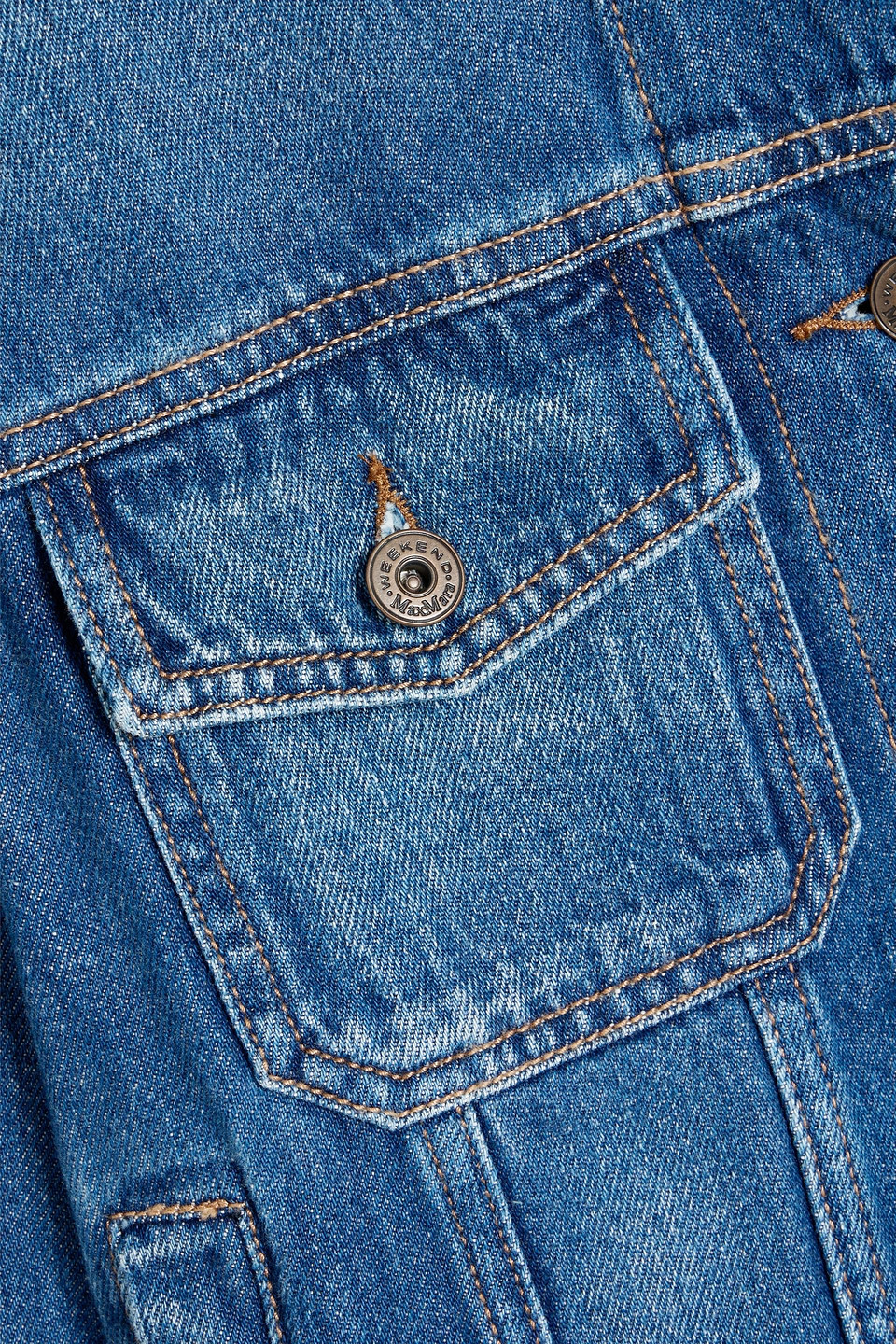 Weekend Max Mara Denim Jacket In Blue