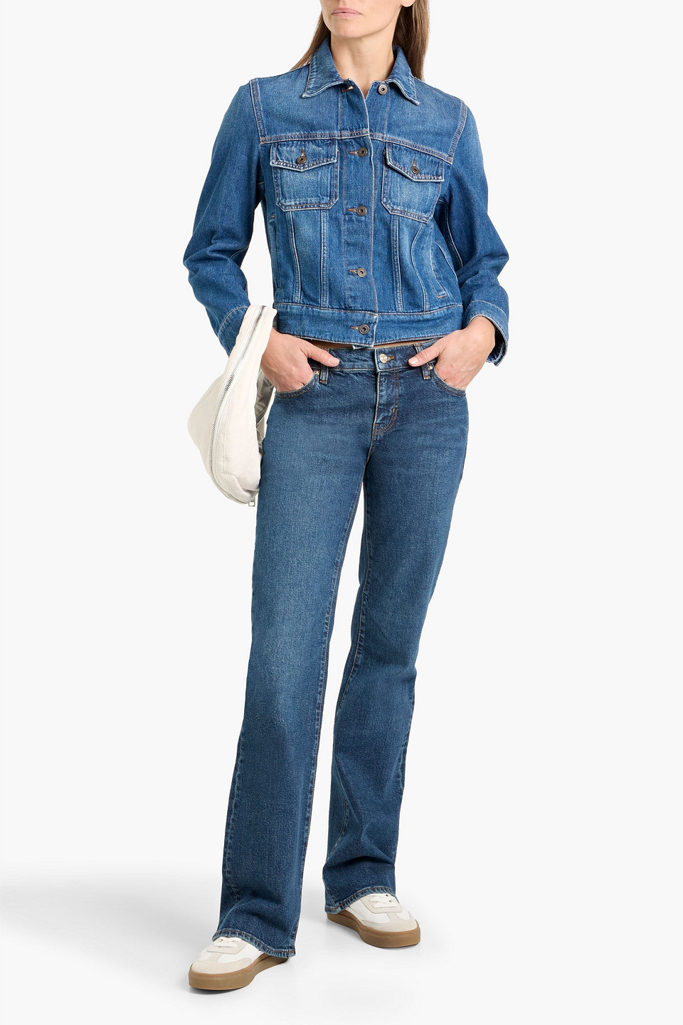 Weekend Max Mara Denim Jacket In Blue