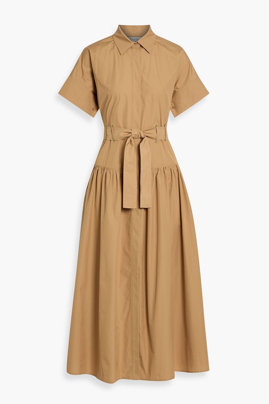 ワンピース Apolina Mara Shirtdress 5-7y MAX MARA Agoraio belted cotton-poplin midi shirt dress | THE OUTNET