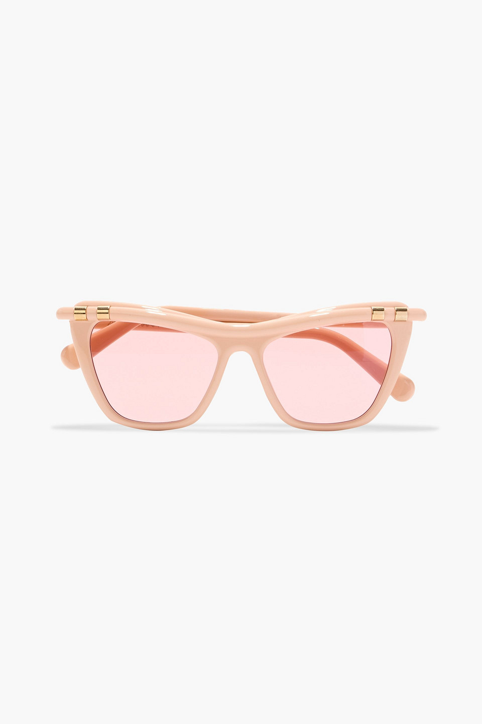 zimmermann - cat-eye acetate sunglasses - pink - onesize