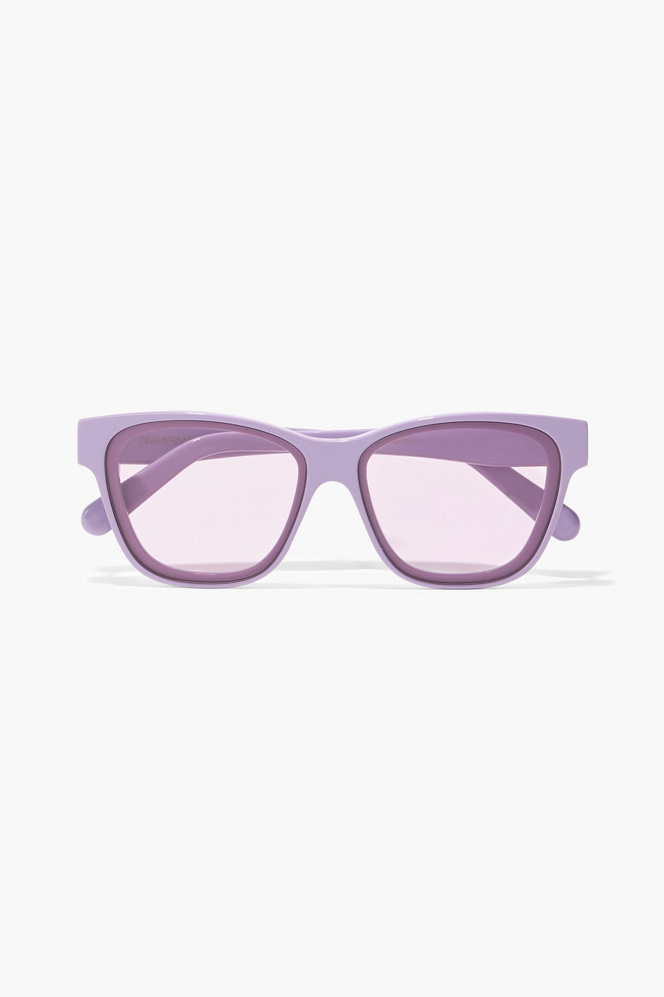 Zimmermann D-frame Acetate Sunglasses In Purple