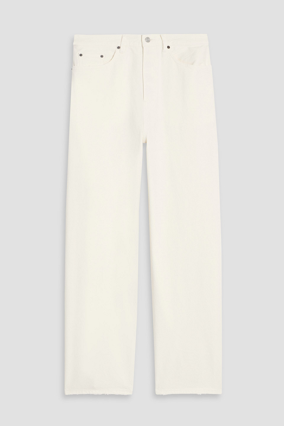 frame - baggy denim jeans - white - 31