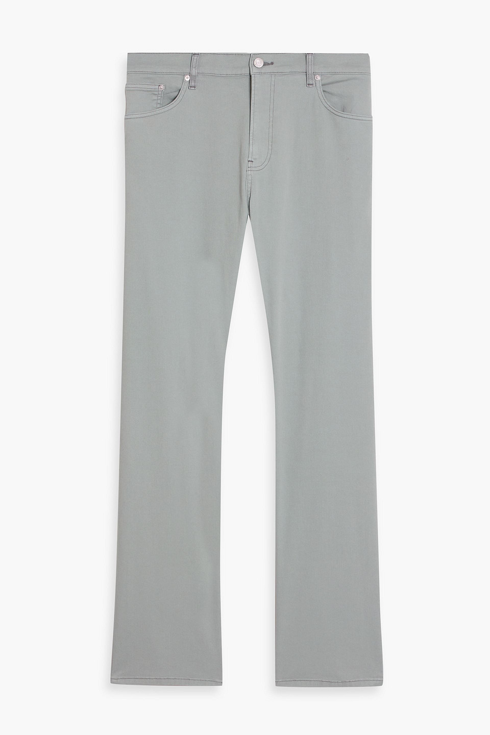 frame - modern straight denim jeans - gray - 36