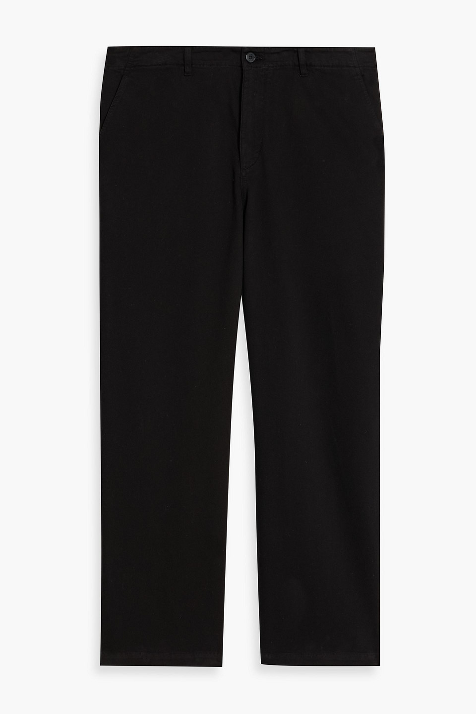frame - cotton-blend twill chinos - black - 33