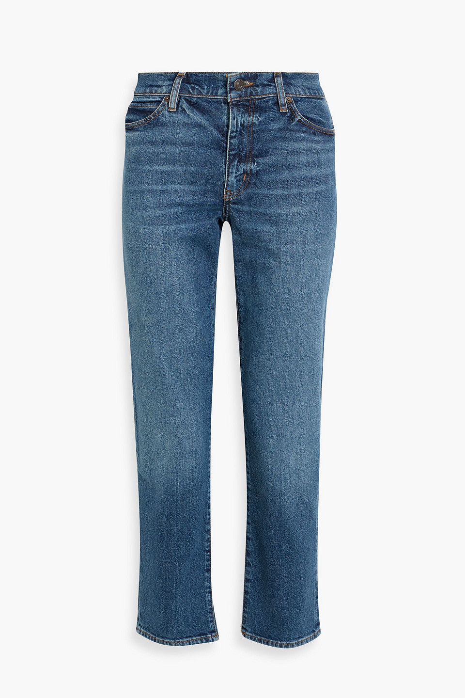Frame The Borrowed Boyfriend Jeans In Blue