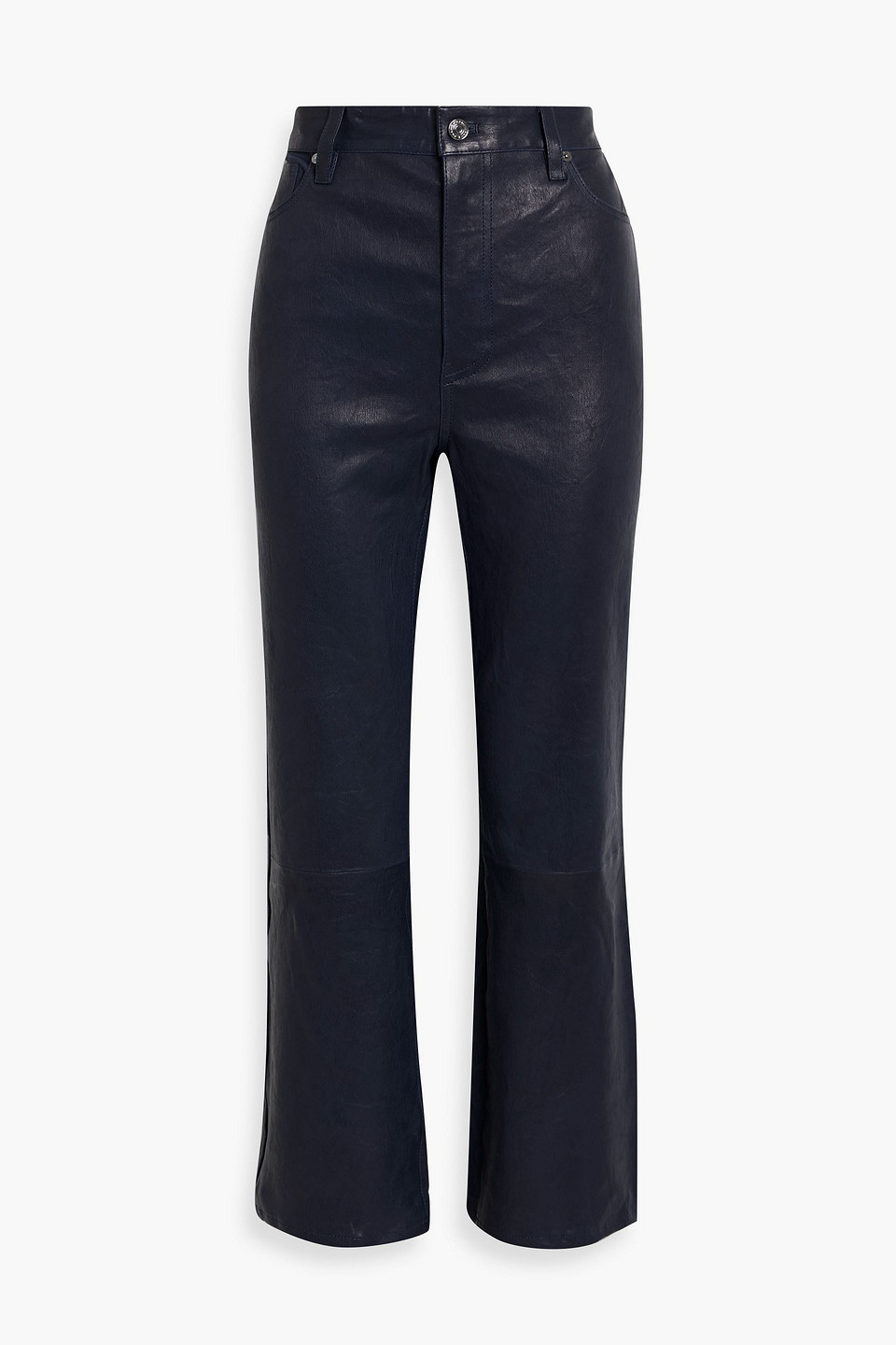 frame - the reboot leather pants - blue - 30