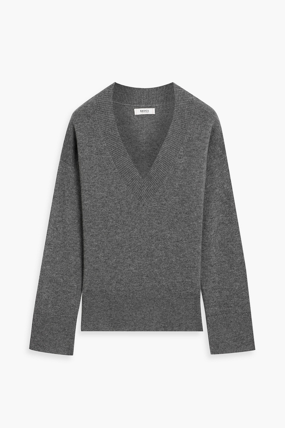 chinti and parker - wool and cashmere-blend sweater - gray - m