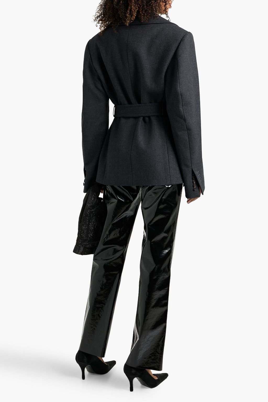 DRIES VAN NOTEN Double-breasted twill jacket | THE OUTNET