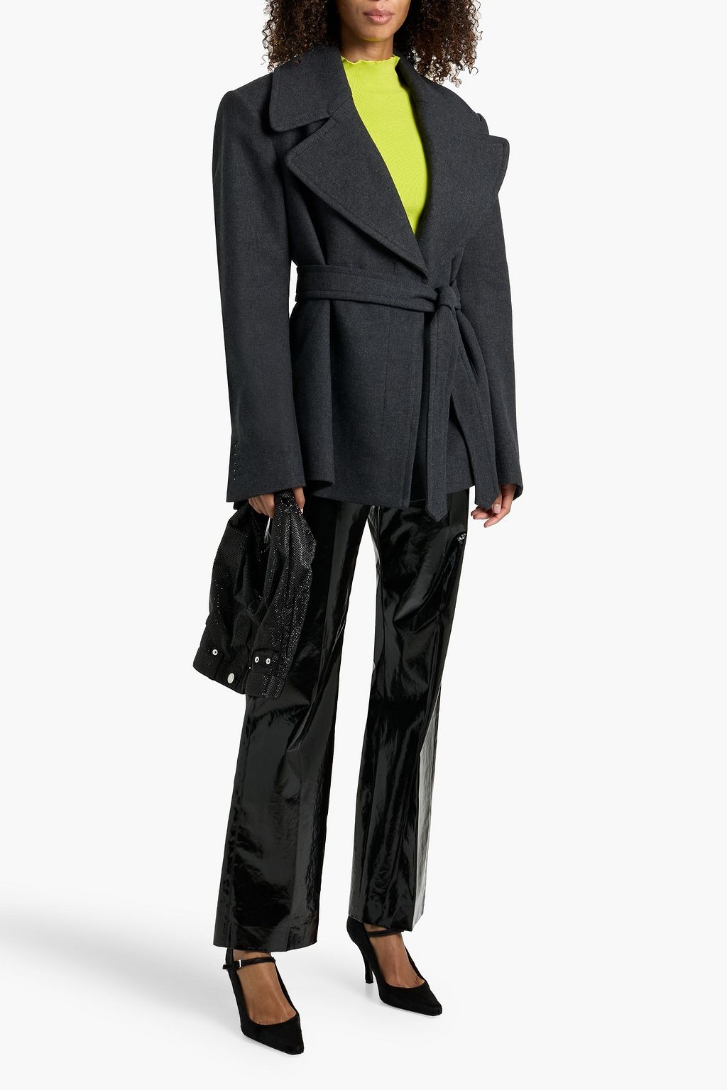 DRIES VAN NOTEN Double-breasted twill jacket | THE OUTNET