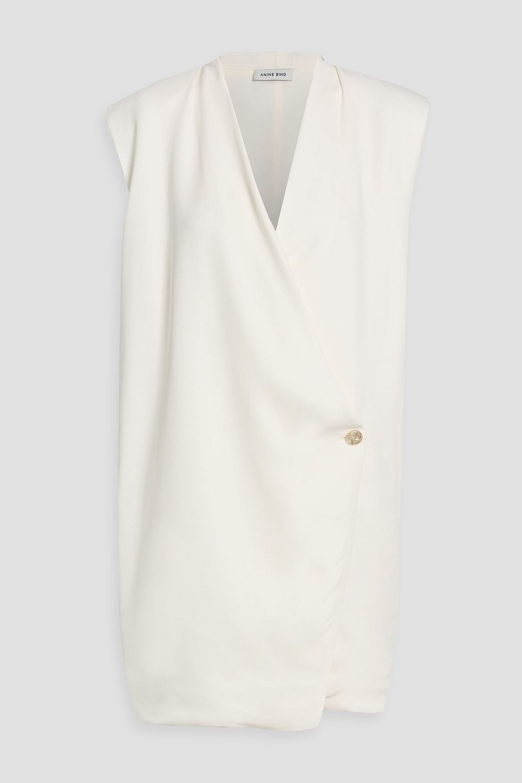 anine bing t shirt dress ANINE BING - Tulah Dress - Tidal Blue
