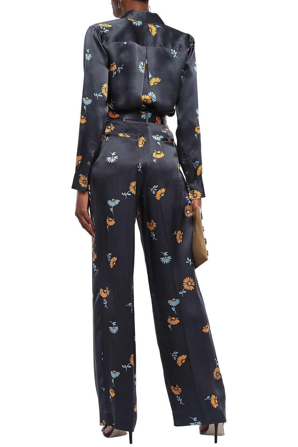 EQUIPMENT Essential floral-print silk-satin shirt