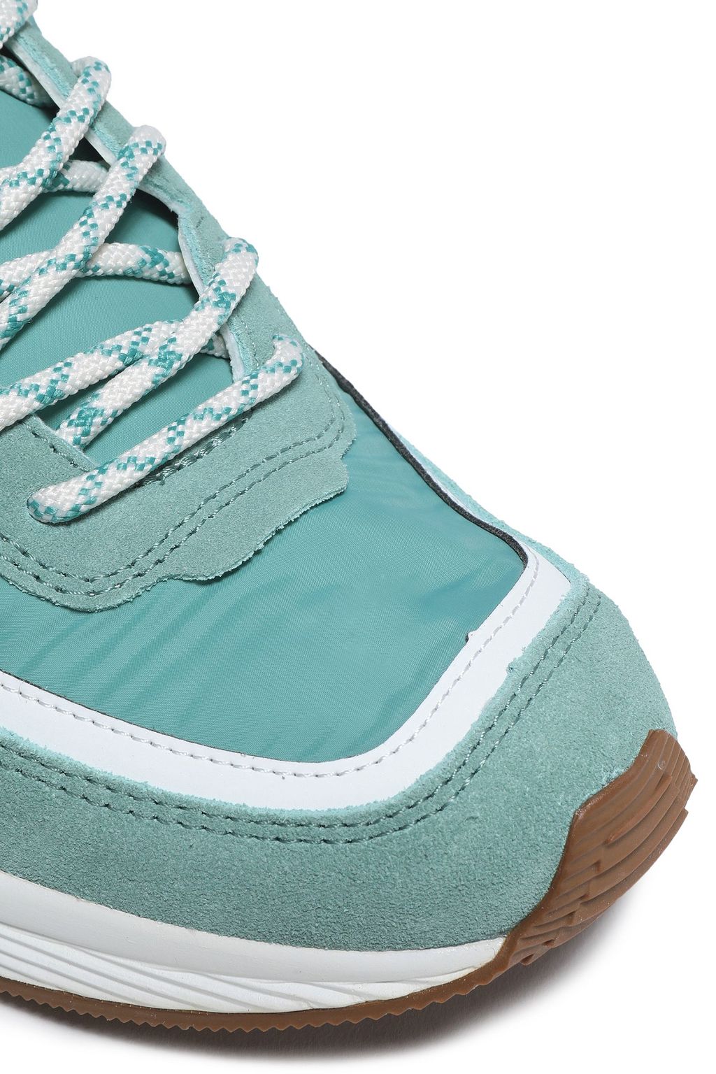 A.P.C. Suede and shell sneakers