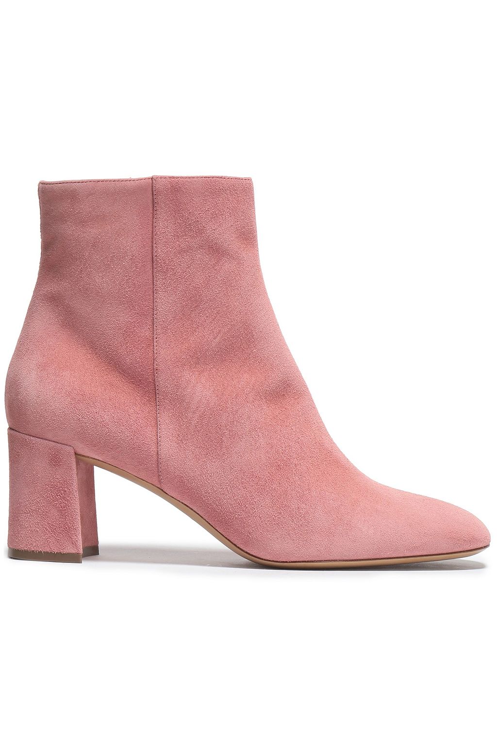 baby pink ankle boots
