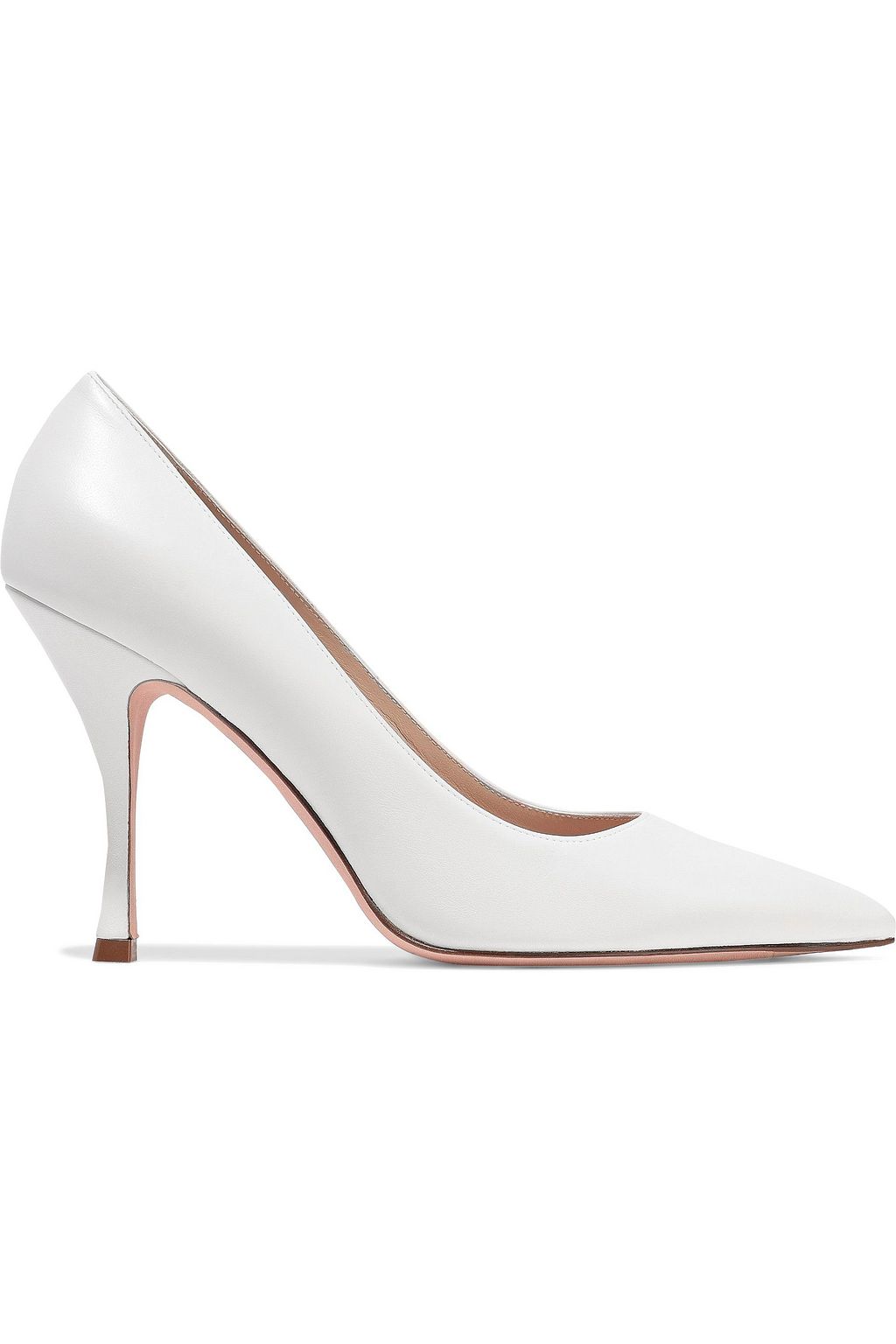 white stuart weitzman heels