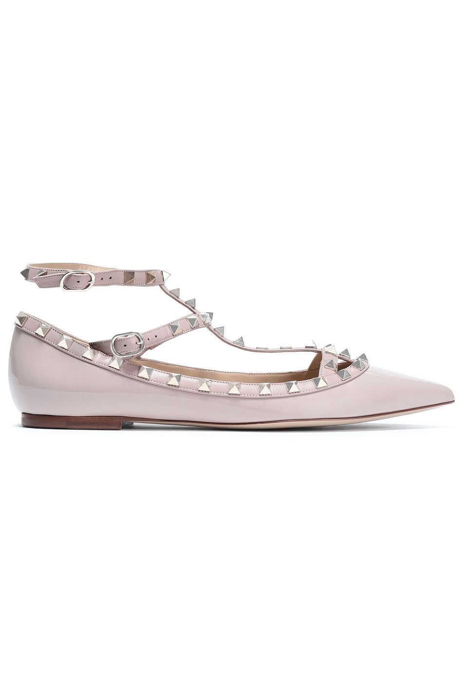valentino patent flats