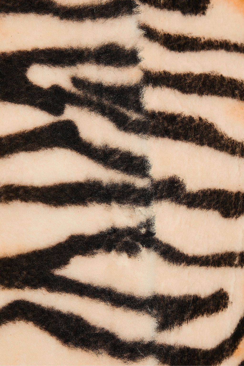 YVES SALOMON Reversible tiger-print shearling coat