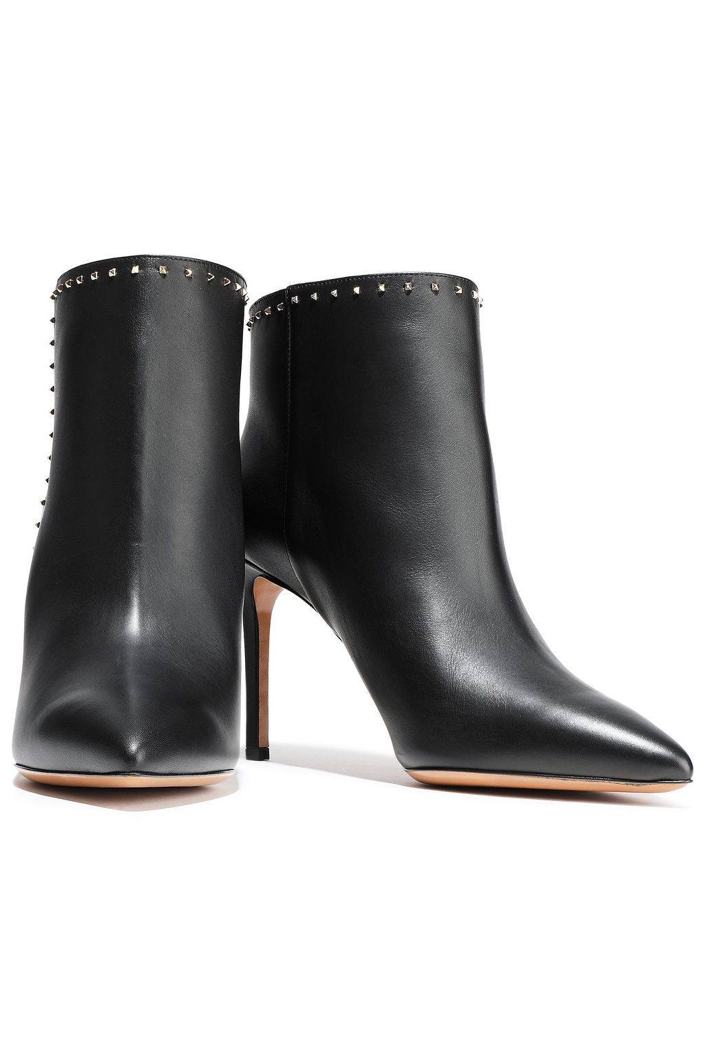VALENTINO GARAVANI Studded leather ankle boots
