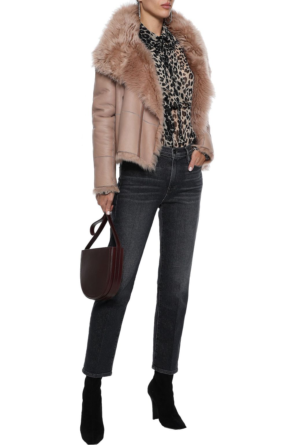 YVES SALOMON Reversible shearling coat