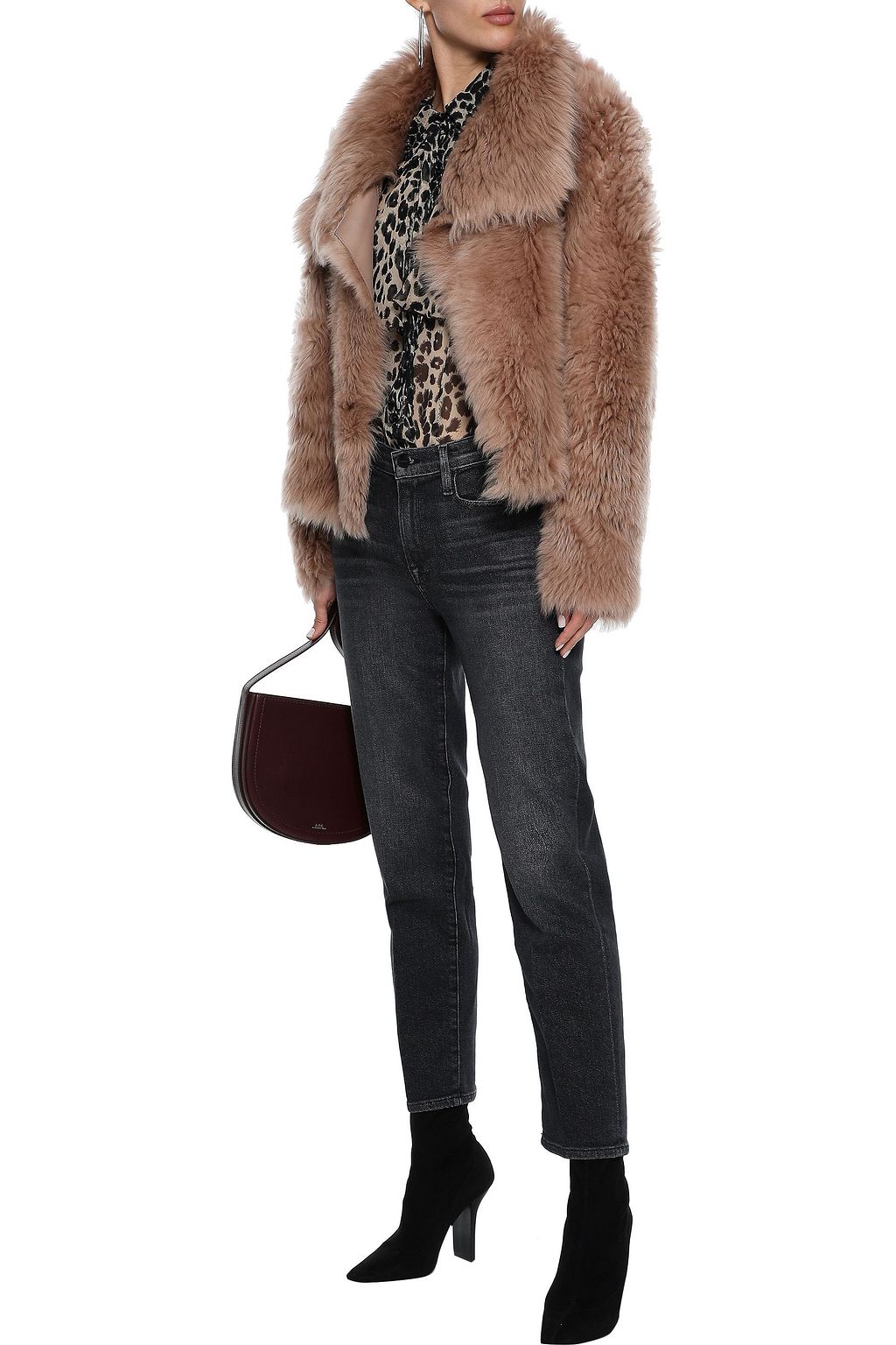 YVES SALOMON Reversible shearling coat