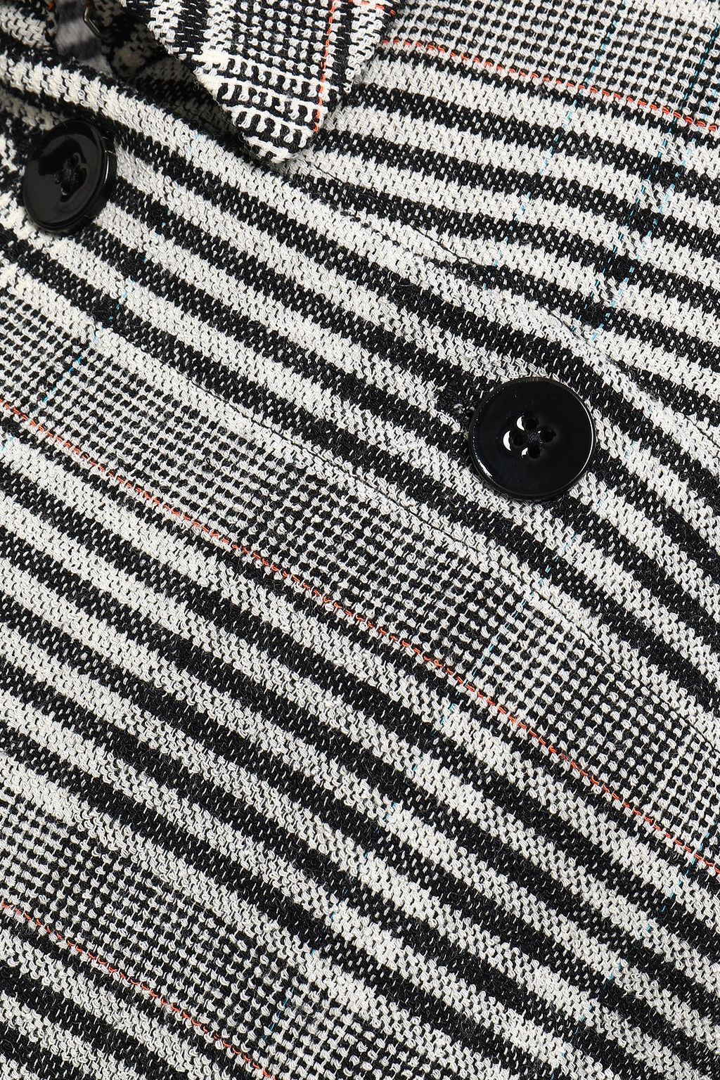 JIL SANDER Prince of Wales checked wool-blend blazer