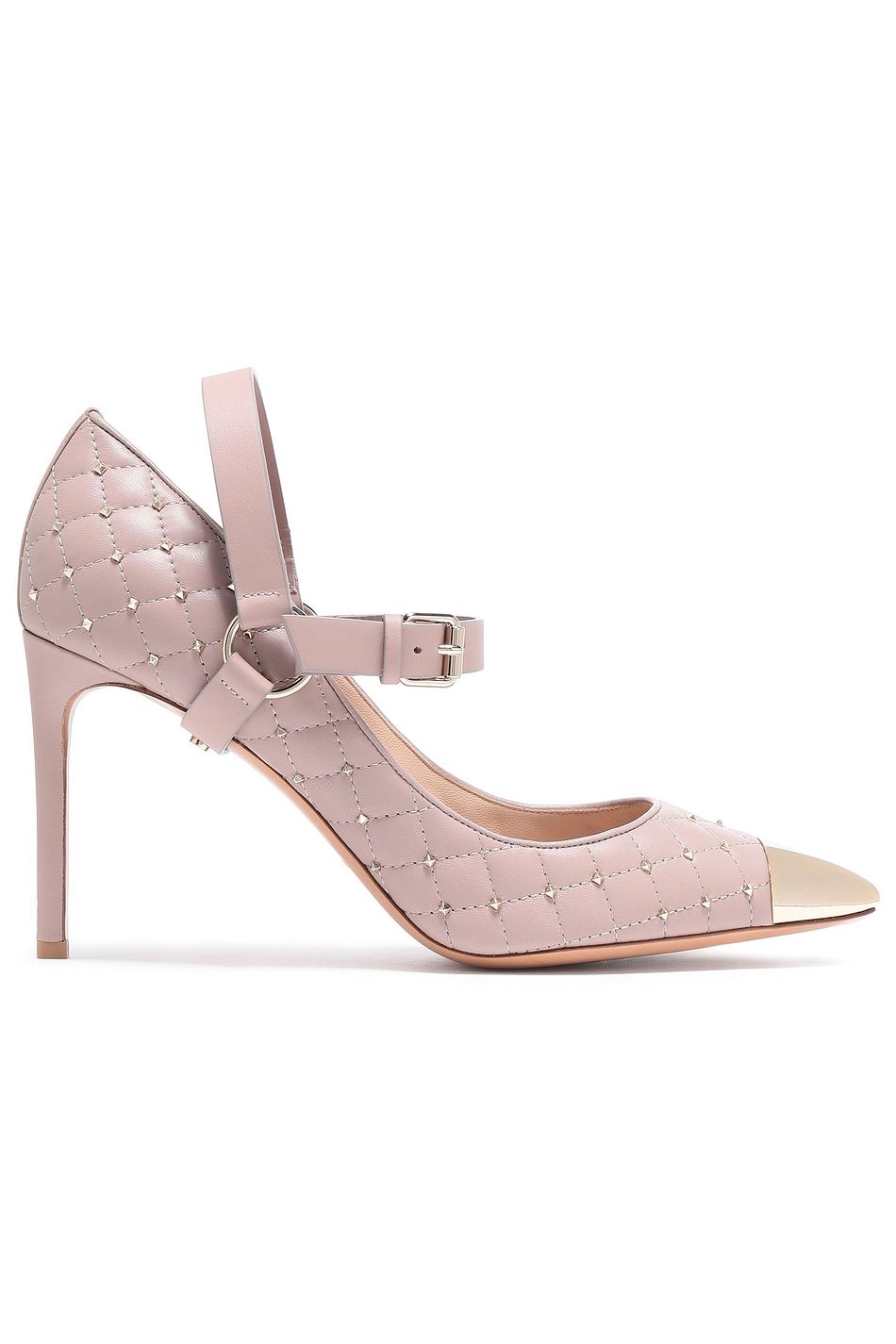 metallic mary jane heels