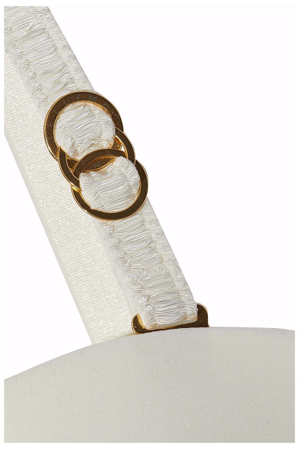 STELLA MCCARTNEY Lace and stretch-jersey underwired push-up bra