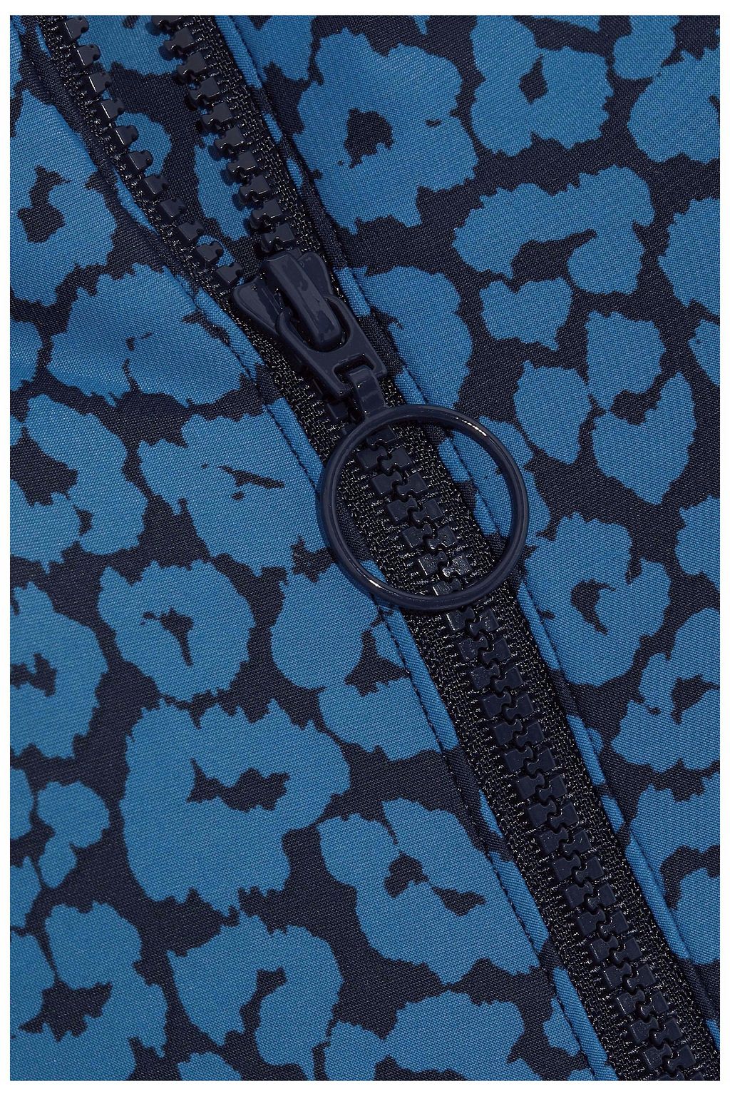 STELLA MCCARTNEY Cutout leopard-print bandeau swimsuit