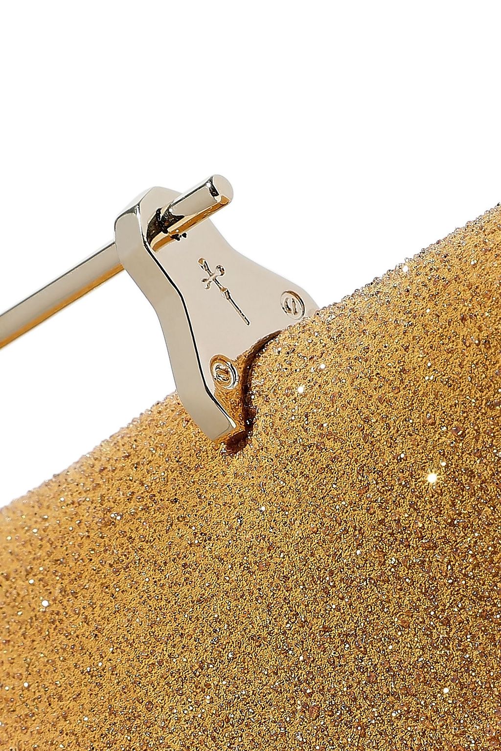 M2MALLETIER Annabelle glittered leather shoulder bag