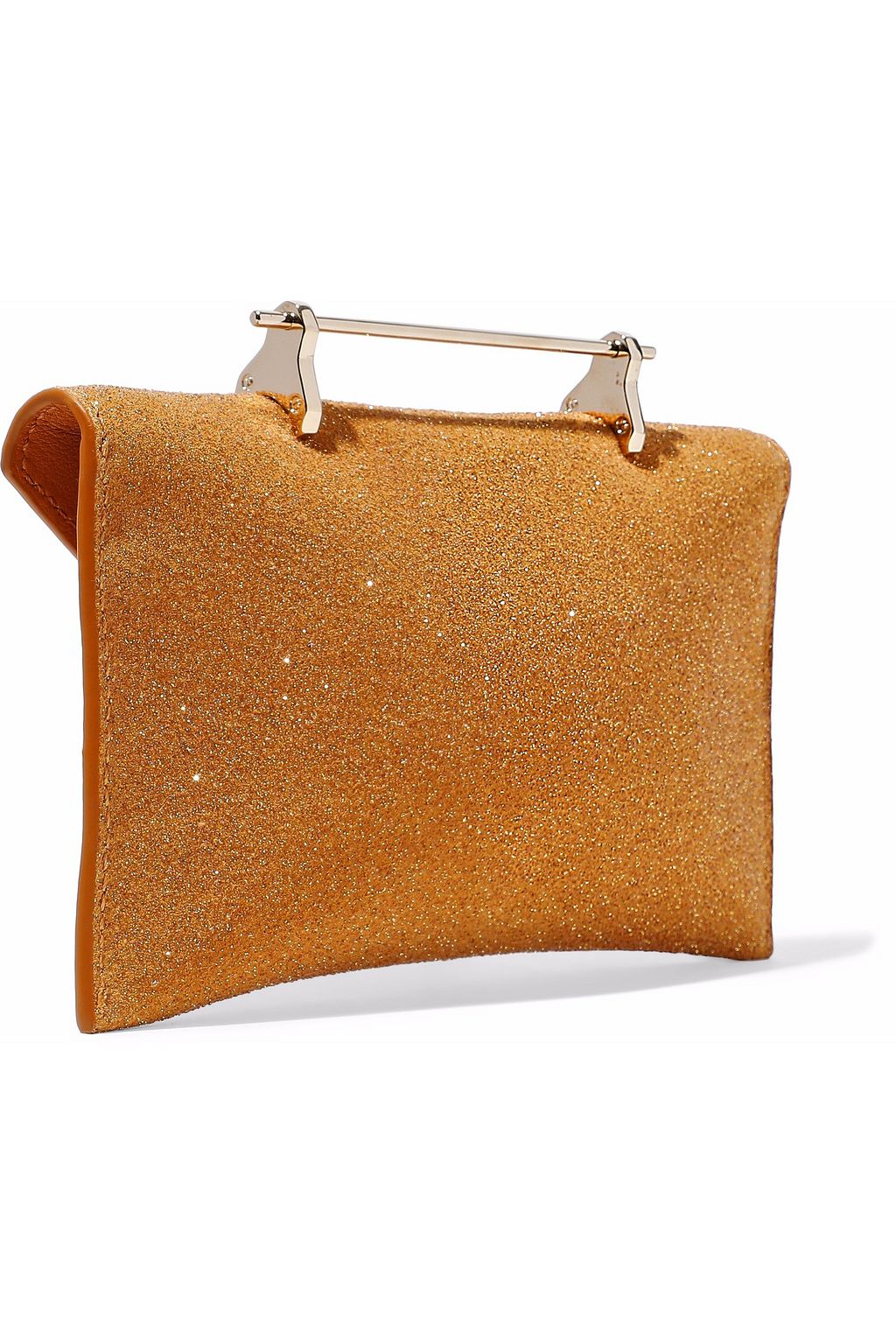 M2MALLETIER Annabelle glittered leather shoulder bag