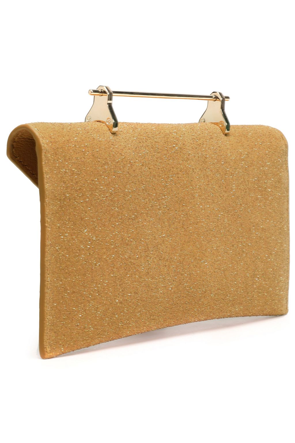 M2MALLETIER Annabelle glittered leather shoulder bag