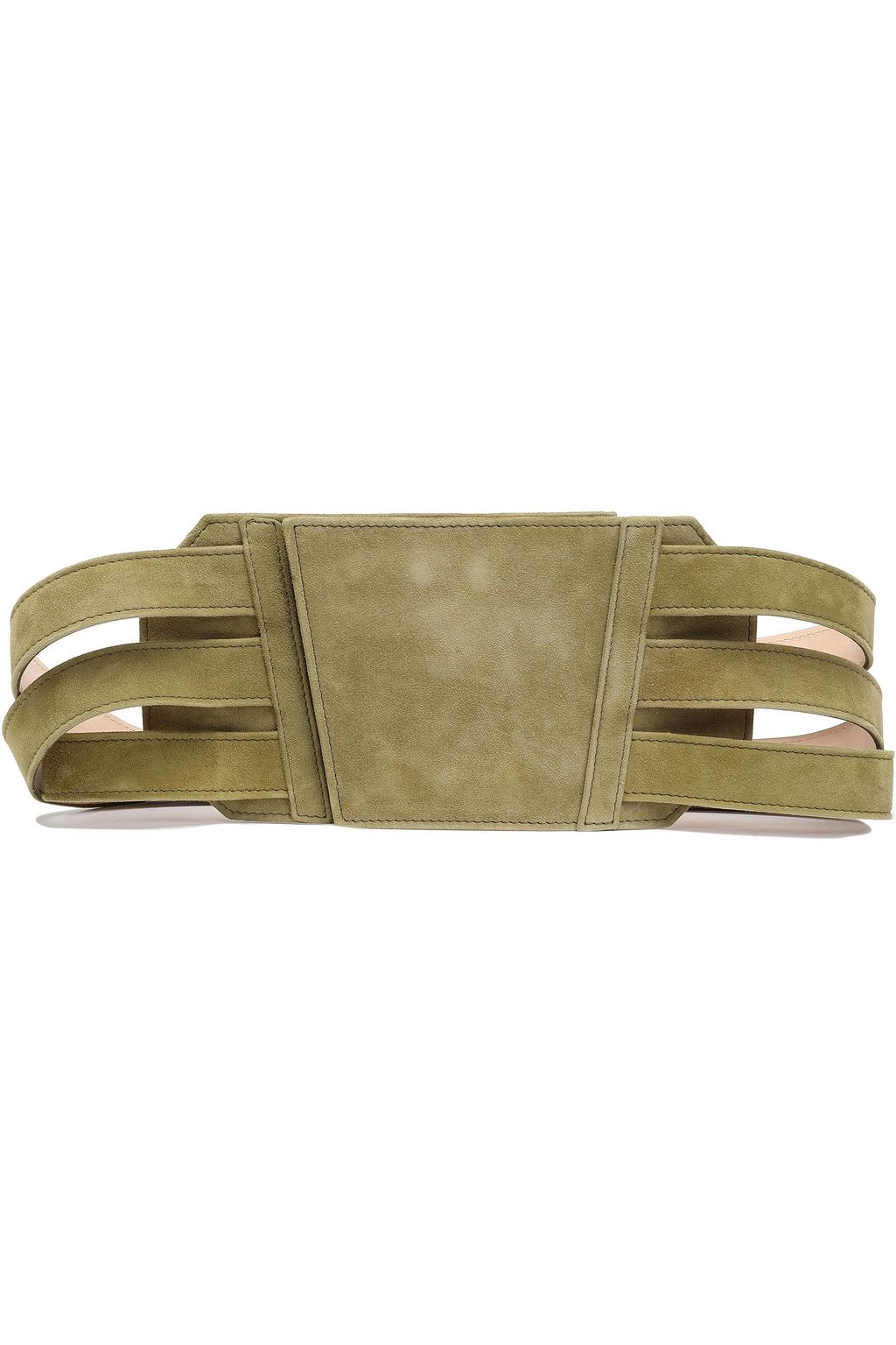 BALMAIN Suede belt