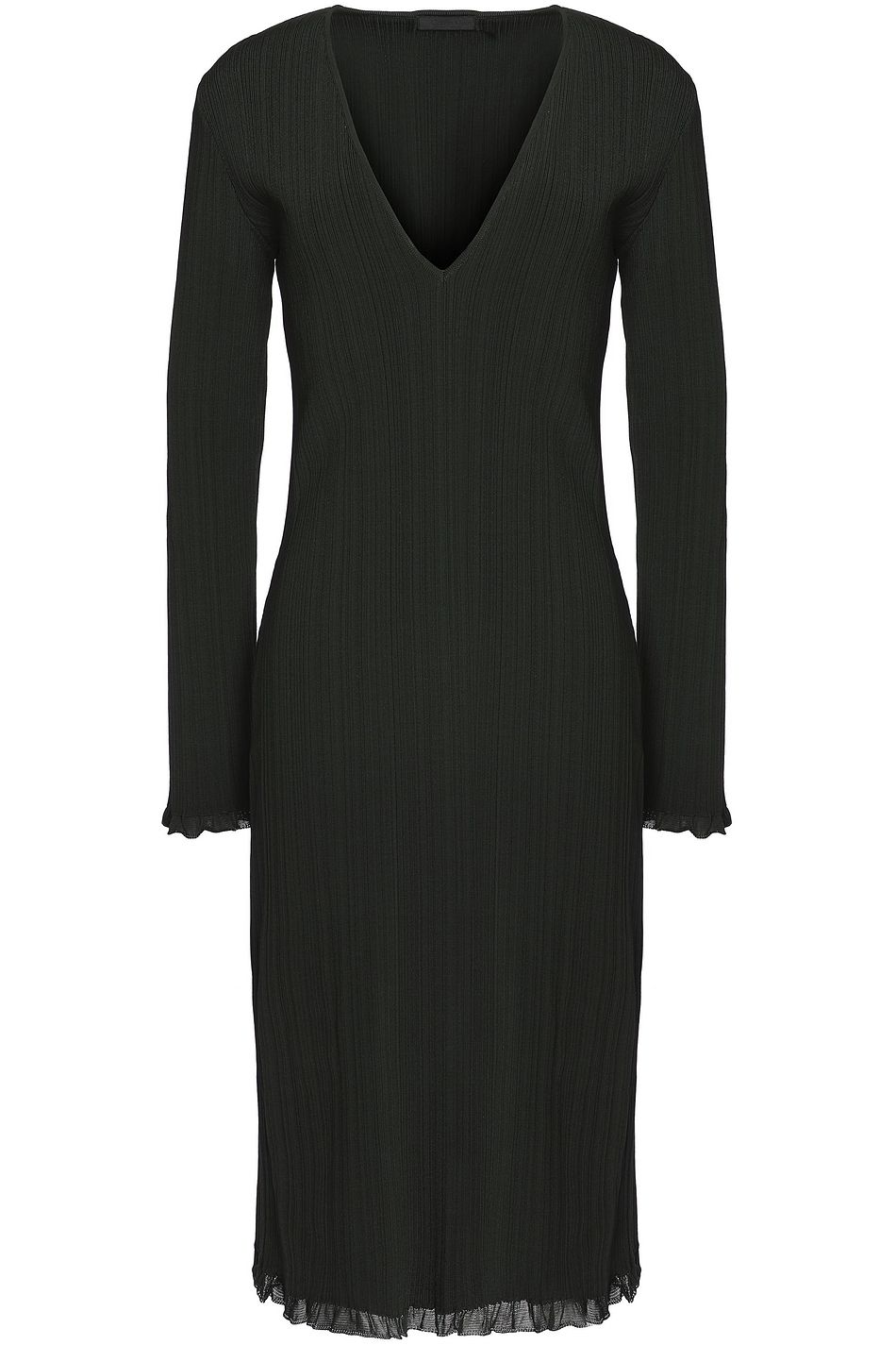 calvin klein forest green dress