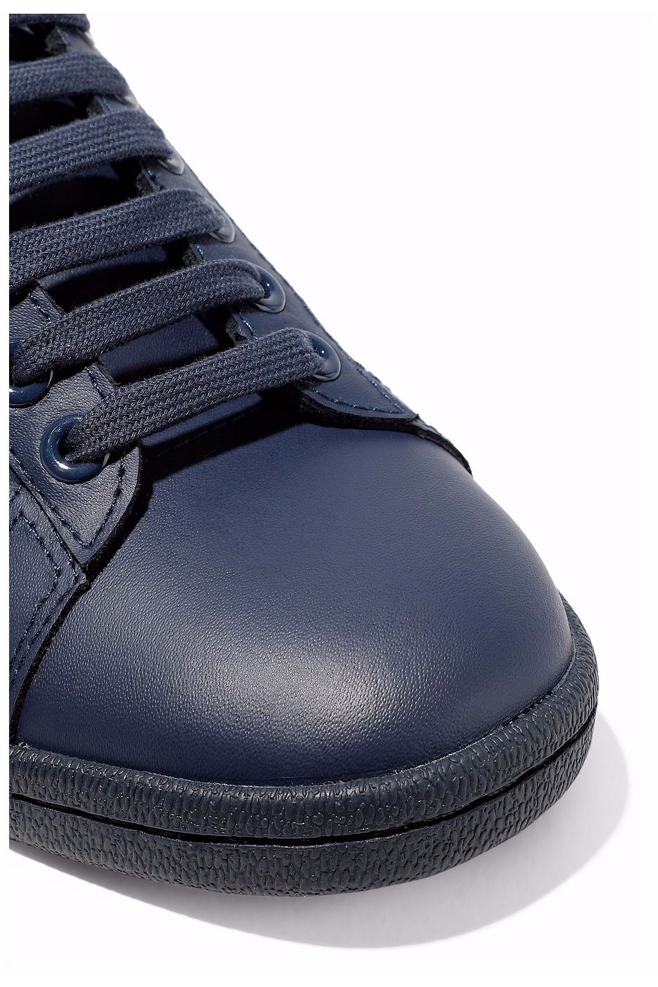 superga perforated leather sneakers