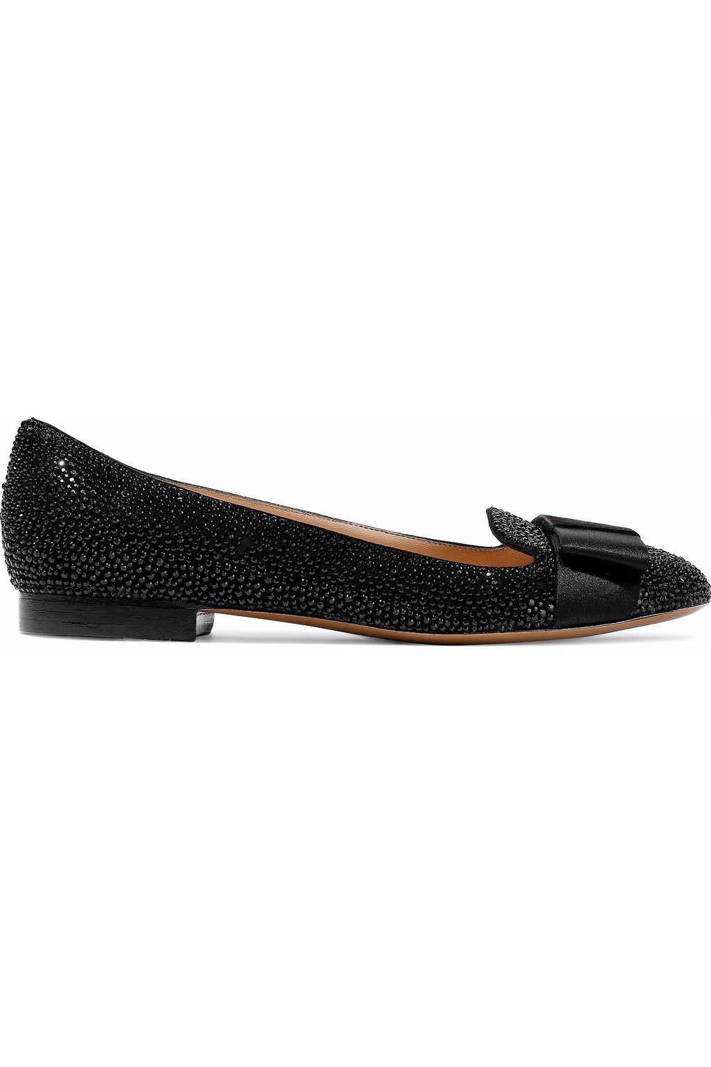 valentino suede flats