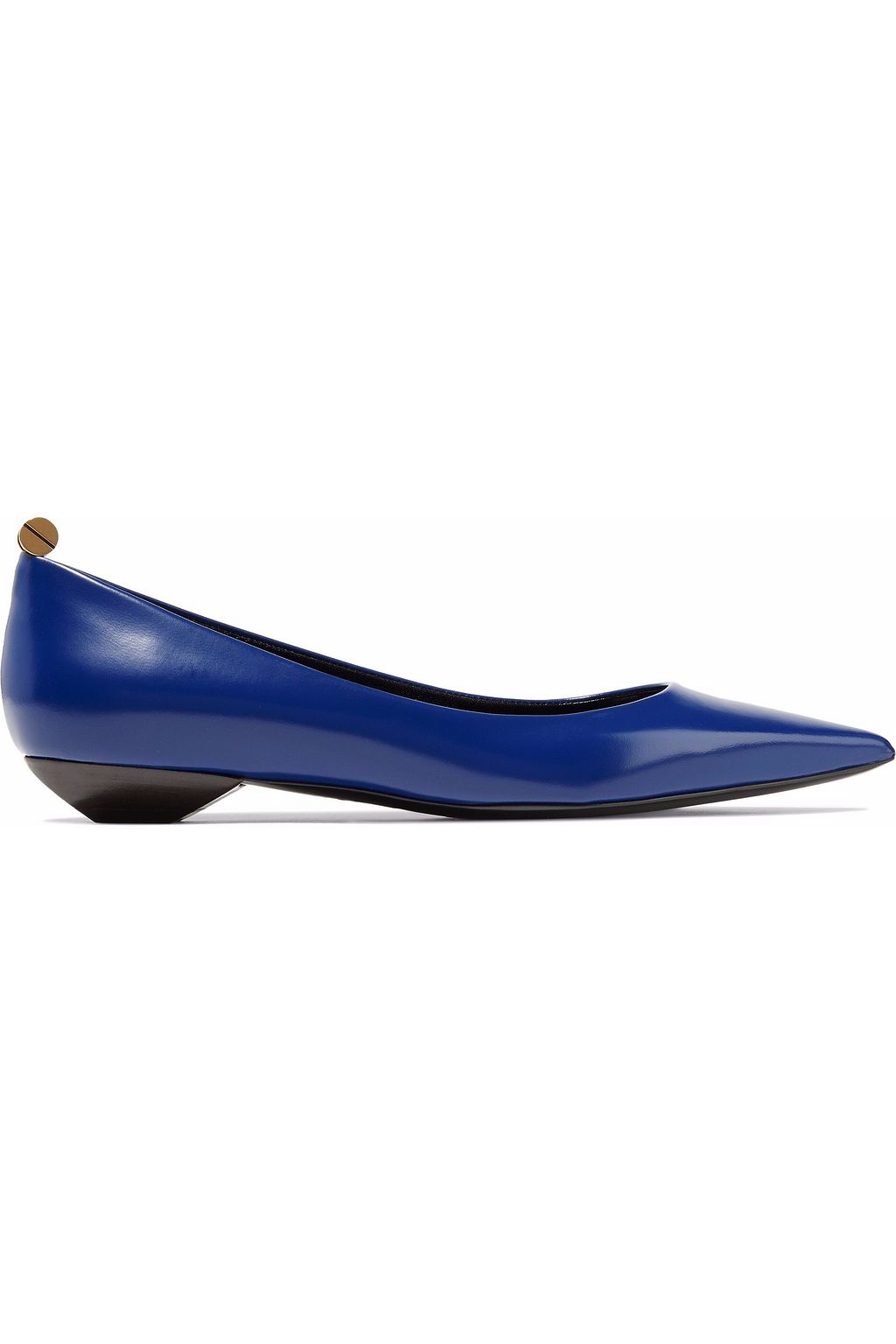 royal blue pointed flats