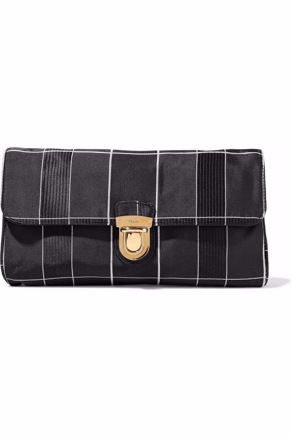 prada checked bag
