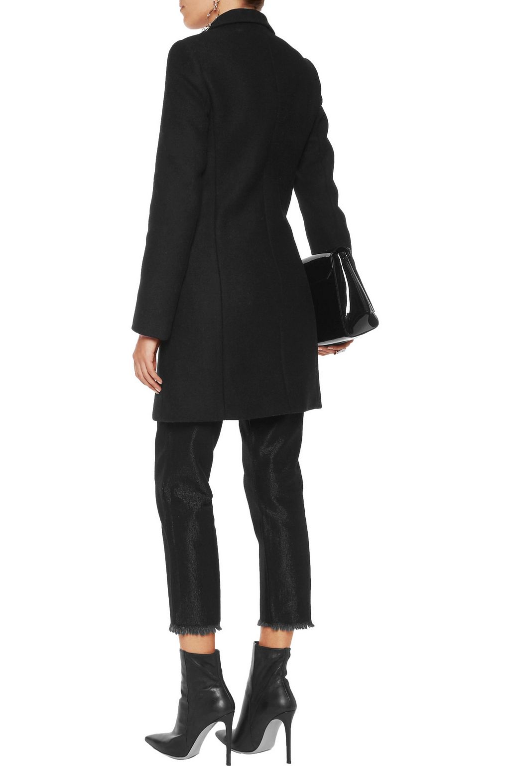 LOVE MOSCHINO Wool-blend coat